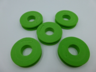 EVA Foam Leader Spool - Grün  - 5 stuks