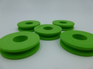 EVA Foam Leader Spool - Grün  - 5 stuks