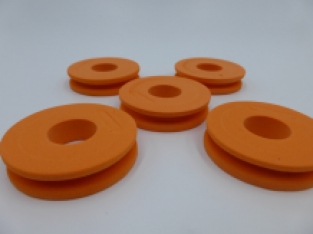 EVA Foam Leader Spool - Orange  - 5 stuks