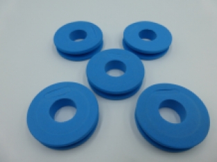 EVA Foam Leader Spool - Blue  - 5 stuks