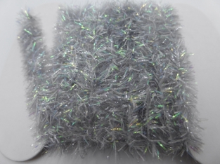 Luminous Chenille Grey 6 mm