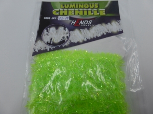 Luminous Chenille Chartreuse 6 mm