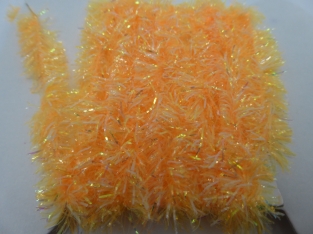 Luminous Chenille Orange 10 mm