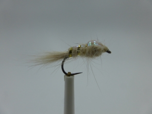 Size 12 Flash Back cream barbless