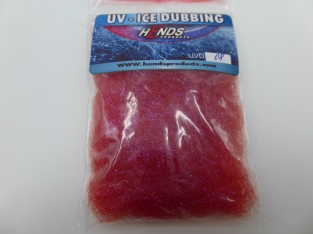 Sybai Fine UV Ice Dubbing Raspberry