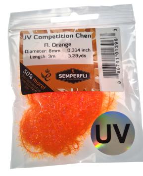 Competition UV Chenille 8 mm Fluo Orange