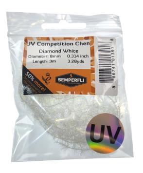 Competition UV Chenille 8 mm Diamond White