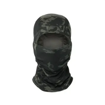 Dark Green Camo Tactical Bivak Muts