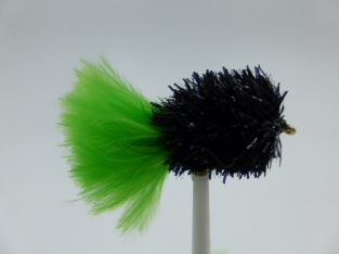 Size 10 A&M BLOB Black/Chartreuse