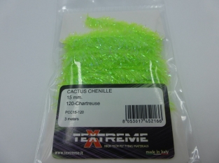 Cactus Chenille 15 mm - 120 Chartreuse