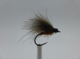 Size 18 F-Fly Brown CDC  Barbless