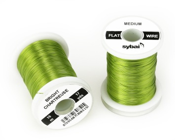 Sybai Color Wire Flat Bright Chartreuse Medium