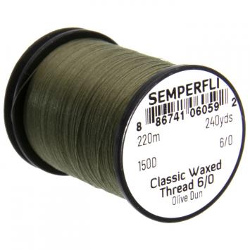 Classic Waxed Thread 6/0 Olive Dun