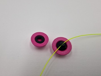 Dual Half Screw EVA Indicators Pink