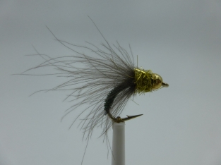 Size 14 Metallic Caddis Bead Head