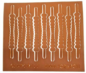 May fly Body Peach 25mm