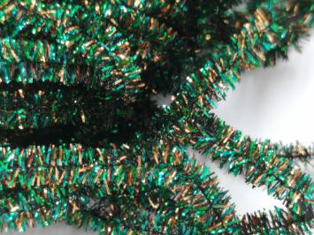 4 mm Synthetic Peacock Herl Green