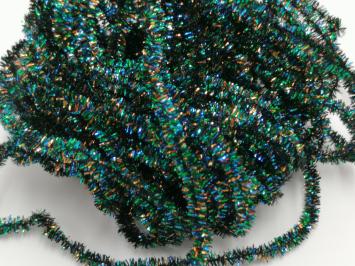 2 mm Synthetic Peacock Herl Black