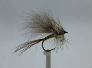 Size 10 May Fly River CDC Barbless