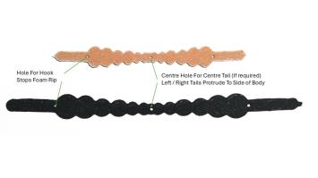 May fly Body Tan 25mm