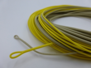 A&M WF10F Pike Fly line - Yellow/Olive