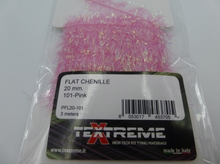 Palmer Flat Chenille 20 mm - 101 Pink
