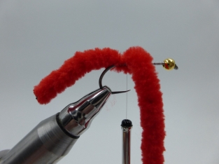 Wooly Worm Pale Red