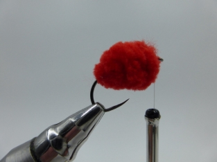 Wooly Worm Pale Red