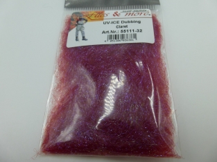 Sybai Fine UV Ice Dubbing Claret