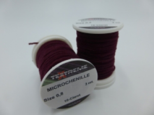 Microchenille 08 Claret ( Spool 16)