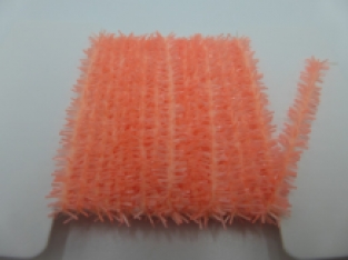 Gummy Chenille 6 mm - 126 Fluo Melon