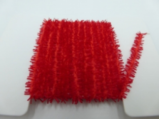 Gummy Chenille 6 mm - 197 Fluo Blood Red