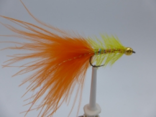 Size 10 Trout Dancer Orange Barbless