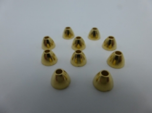 Tungsten Cone Head Gold 3 mm