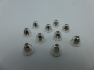 Tungsten Cone Head Silver 3,5 mm