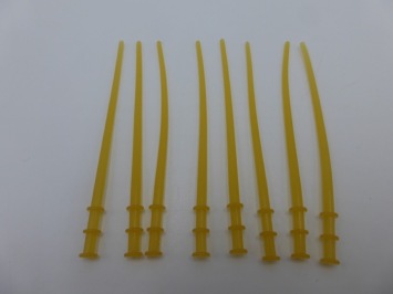 Schnurkorb Line Spikes Tan - 8 pc