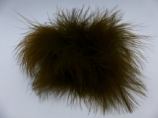 Blood Quill Marabou Brown/Olive