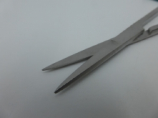 A&M Scissor 12 cm Straight - Green plated