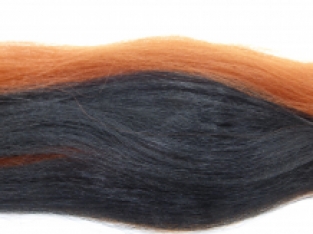 Pike Hair 2 Color Rust/Black