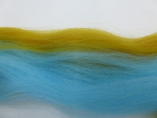 Pike Hair 2 Color LT Brown / LT Blue
