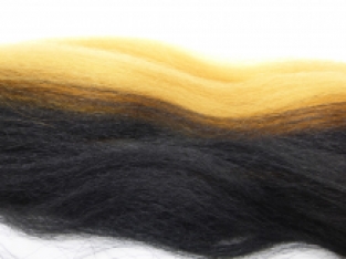 Pike Hair 2 Color  LT Brown / Black