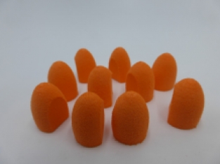 Bass Popper Orange Size 4