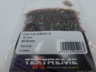 Cactus Chenille 10 mm - 60 Brown