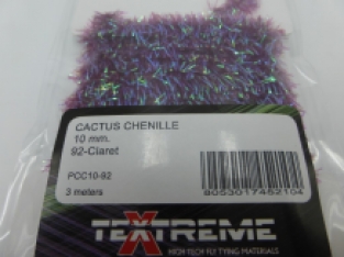 Cactus Chenille 10 mm - 92 Claret