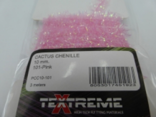 Cactus Chenille 10 mm - 101 Pink