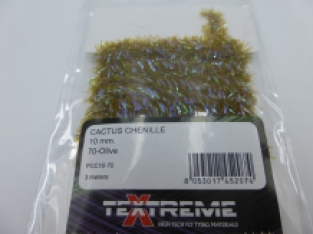 Cactus Chenille 10 mm - 70 Olive