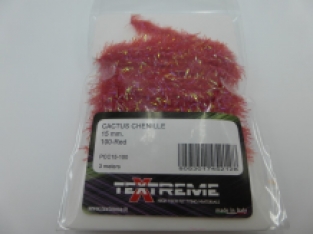 Cactus Chenille 15 mm - 100 Red