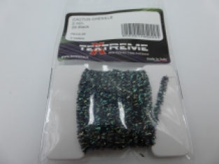 Cactus Chenille 2 mm - 20 Black