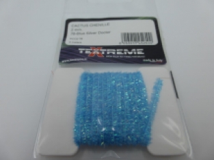 Cactus Chenille 2 mm - 78 Blue Silver Doctor