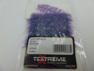 Palmer Flat Chenille 20 mm - 90 Purple